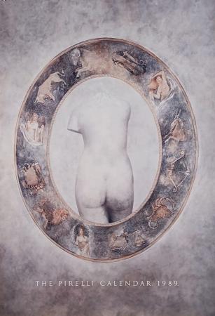 Art work by Calendario Pirelli Joyce Tennyson - print paper 